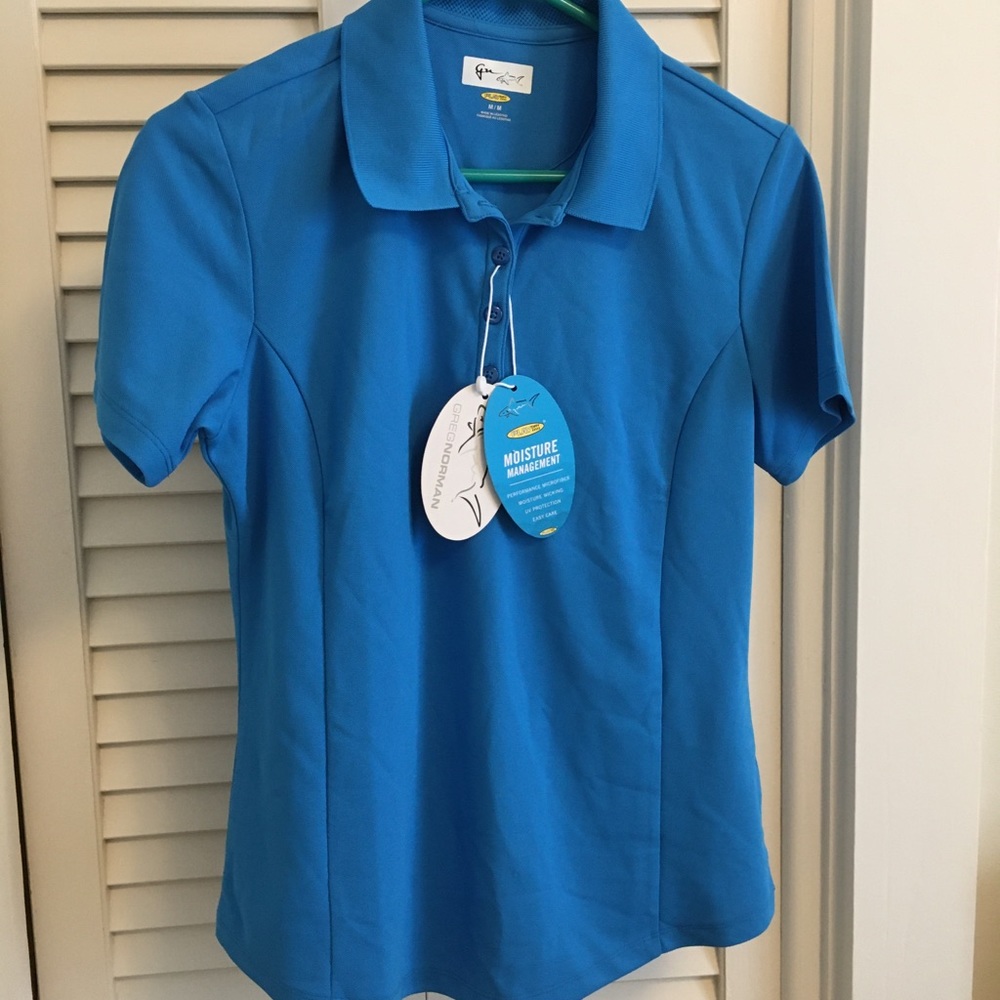 Greg Norman PlayDry golf shirt